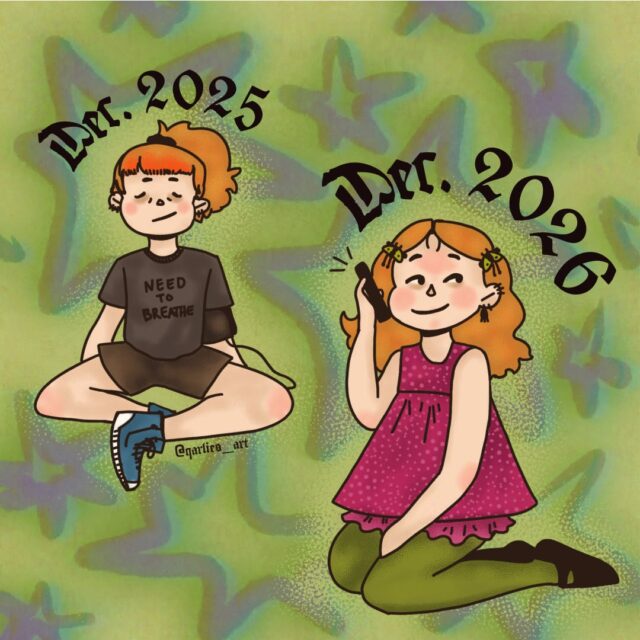 These are little self portraits that I did while filling out the  #struthless69  template from his "How to Actually Review Your Year" video of last year. (Fantastic video and channel and artist that you should definitely check out!)

 #graphicdesign #digitalartist #conceptart #illustration #montanaartist #illustrator